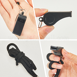 ABS Plastic Sports Outdoor Whistles&nbsp;NJEW-CN0001-09E