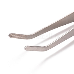 Stainless Steel Curved Tweezers&nbsp;TOOL-WH0117-67