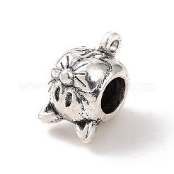 Tibetan Style Alloy Tube Bails&nbsp;LS-PALLOY-P293-203