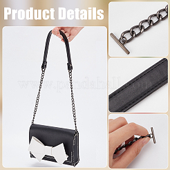 5Pcs 5 Colors Imitation Leather Bag Straps&nbsp;FIND-WR0010-20