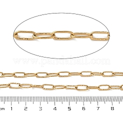 304 Stainless Steel Textured Cable Chains&nbsp;CHS-G050-06G