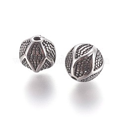 304 Stainless Steel Beads&nbsp;STAS-P237-54AS