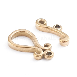 Ion Plating(IP) 304 Stainless Steel Toggle Clasps&nbsp;STAS-I148-03G
