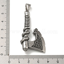 316 Surgical Stainless Steel Big Pendants&nbsp;STAS-Z073-68AS-03