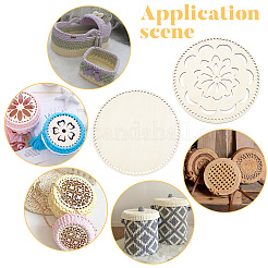 DIY Knitting Crochet Wooden Bag Bottom&nbsp;DIY-WH0185-51