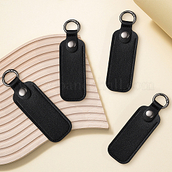 4Pcs Small Thumb Flashes Drives Storage Keychain PU Leather USB Flash Drive Holder Case&nbsp;AJEW-CL0002-12