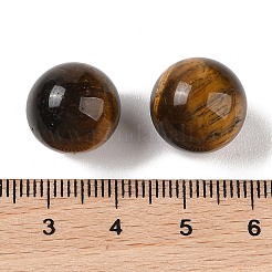 Natural Tiger Eye No Hole Sphere Beads&nbsp;G-K353-04C-04