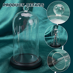 Glass Dome Cover&nbsp;AJEW-WH0314-453A