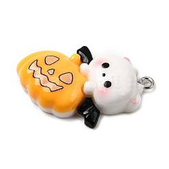 Halloween Opaque Resin Pendants&nbsp;CRES-D314-01P-06