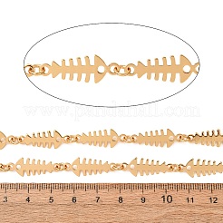 304 Stainless Steel Fishbone Link Chains&nbsp;SA-CBAE0F2-02G