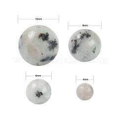 340Pcs 4 Sizes Natural Sesame Jasper/Kiwi Jasper Beads&nbsp;G-LS0001-33