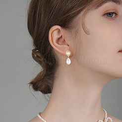 20Pcs Alloy Stud Earring Findings&nbsp;FIND-BBC0004-35