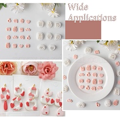 8 Pcs 8 Styles Polymer Clay Earring Cutters Kit&nbsp;ST-CJ0043-094
