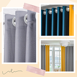 Plastic Curtain Rings&nbsp;LS-AJEW-WH0368-39B