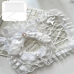 10 Yards Nylon Elastic Wavy Edged Lace Ribbon&nbsp;OCOR-LP0001-91