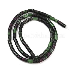 Natural Ruby in Zoisite Beads Strands&nbsp;G-P600-B09-01