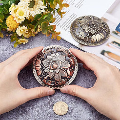 Alloy Incense Burner Cover&nbsp;LS-AJEW-WH0244-03R