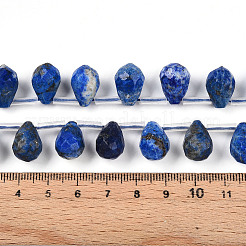 Natural Lapis Lazuli Beads Strands&nbsp;G-R435-15D-01