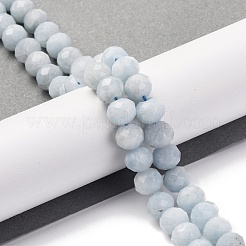 Natural Aquamarine Beads Strands&nbsp;G-K380-A50-01