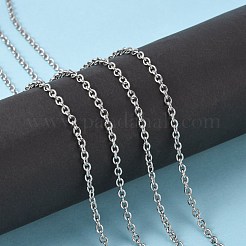 Tarnish Resistant 304 Stainless Steel Cable Chains&nbsp;CHS-R008-12