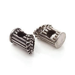 304 Stainless Steel European Beads&nbsp;STAS-I134-24AS