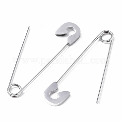 Tarnish Resistant 201 Stainless Steel Safety Pins Earrings&nbsp;STAS-S079-197P