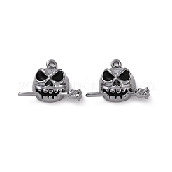 Rack Plating Alloy Enamel Pendants&nbsp;LS-FIND-I037-12B
