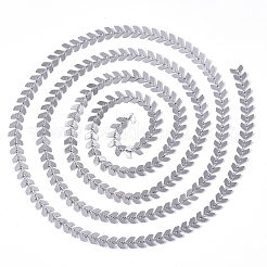 Tarnish Resistant 304 Stainless Steel Cobs Chains&nbsp;CHS-S006-JN952-1