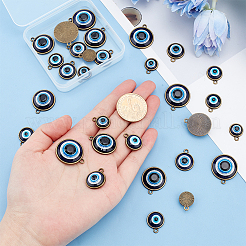 30Pcs 5 Style Plastic Pendants&nbsp;FIND-AR0002-82AB