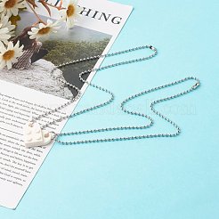 Resin Building Blocks Pendant Necklaces&nbsp;NJEW-JN03533-03