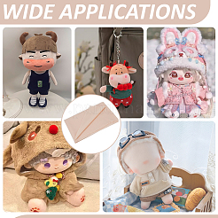 Polyester Doll Skin Fabric&nbsp;DIY-WH0569-72B