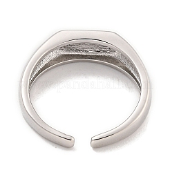 Brass Cuff Rings&nbsp;RJEW-Q811-01P