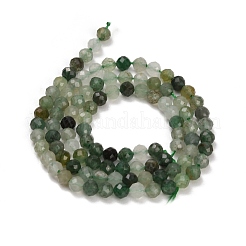 Natural Green Strawberry Quartz Beads Strands&nbsp;GG-CBA753B-A03-4mm