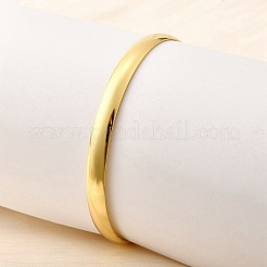 304 Stainless Steel Plain Bangles for Women&nbsp;BJEW-V004-02B-G