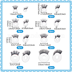 26Pcs 8 Styles Acrylic Doll Eyelashes&nbsp;FIND-PH0026-66
