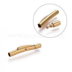 304 Stainless Steel Bayonet Clasps&nbsp;STAS-E473-01B-G