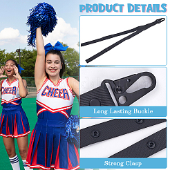 1Pc Polyester Pom Pom Holder Straps for Cheerleading Accessories&nbsp;AJEW-CN0005-41