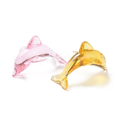 Dolphin Acrylic Transparent Cabochons&nbsp;DIY-D041-07