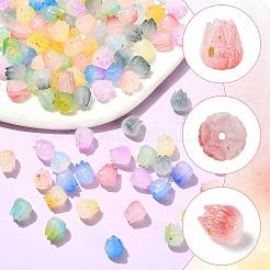 160Pcs 8 Colors Opaque Acrylic Beads&nbsp;OACR-FS0002-76