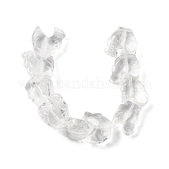 Chinese Zodiac Natural Quartz Crystal Carved Beads&nbsp;G-D300-01A