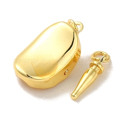 Rack Plating Brass Box Clasps&nbsp;KK-M285-05C-G