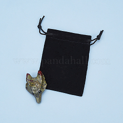 Natural Dragon Blood Pendants&nbsp;G-SC0001-20C