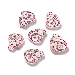 Handmade Polymer Clay Cabochons&nbsp;CLAY-B005-11D