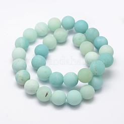 Natural Amazonite Beads Strands&nbsp;G-K209-03A-12mm
