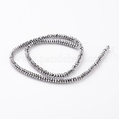 Non-magnetic Synthetic Hematite Beads Strands&nbsp;X-G-A140-10