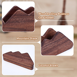 4Pcs Wood Desktop Business Card Holder&nbsp;AJEW-WA0003-56