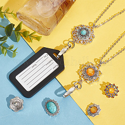 DIY Interchangeable Pendant Necklace Making Kit&nbsp;DIY-DR0001-02