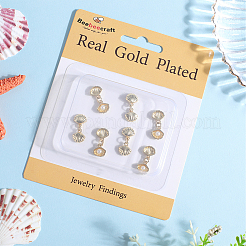10Pcs Brass Charms&nbsp;KK-BBC0014-33