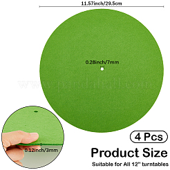 Felt CD Pads&nbsp;AJEW-CP0010-73