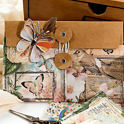1Set Scrapbook Paper Pads&nbsp;DIY-SP0007-93B